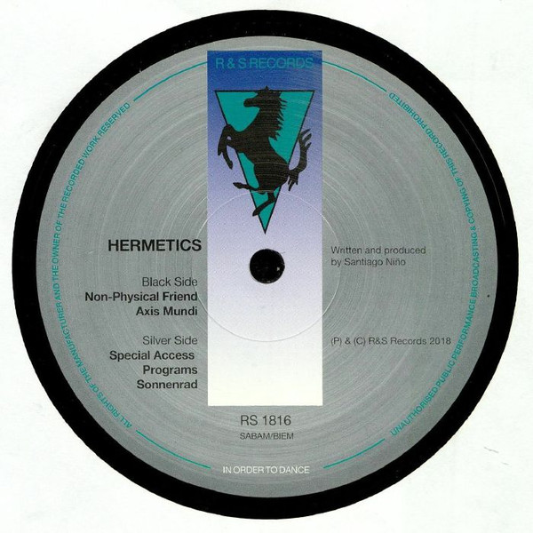 Hermetics - Techgnosis EP | R & S Records (RS 1816)