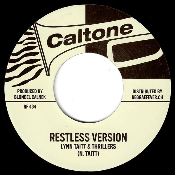 Ken Boothe , Tommy McCook & The Supersonics / Lynn Taitt & The Thrillers - You Left The Water Running / Restless Version | Caltone (RF434) - 2