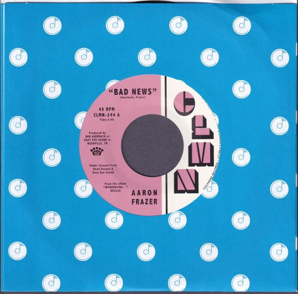 Aaron Frazer - Bad News / Done Lyin' | Colemine Records (CLMN-244)