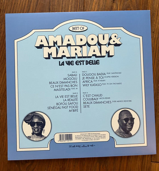 Amadou & Mariam - La Vie Est Belle | Because Music (BEC5614019) - 2