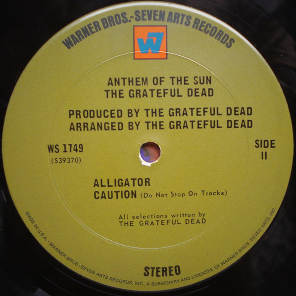 The Grateful Dead - Anthem Of The Sun | Warner Bros. - Seven Arts Records (WS 1749) - 4