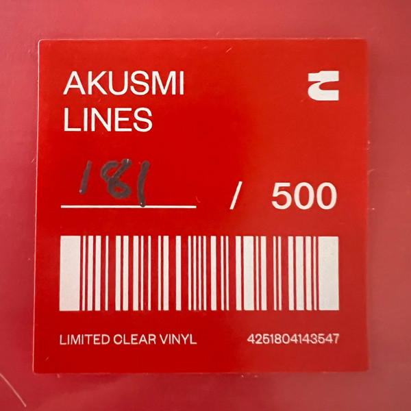 Akusmi - Lines | Tonal Union (TU003LP) - 2 Akusmi - Lines | Tonal Union (TU003LP) - 2