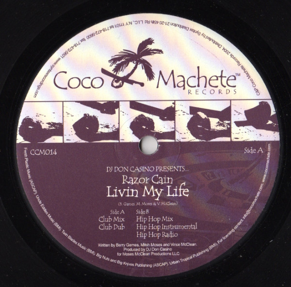Razor Cain - Livin' My Life | Coco Machete Records (CCM014)