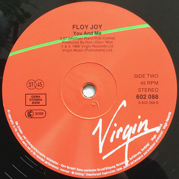 Floy Joy - Weak In The Presence Of Beauty | Virgin (602 088) - 4
