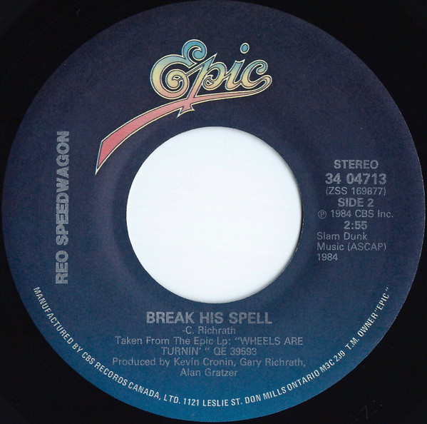 REO Speedwagon - Can't Fight This Feeling | Epic (34 04713)