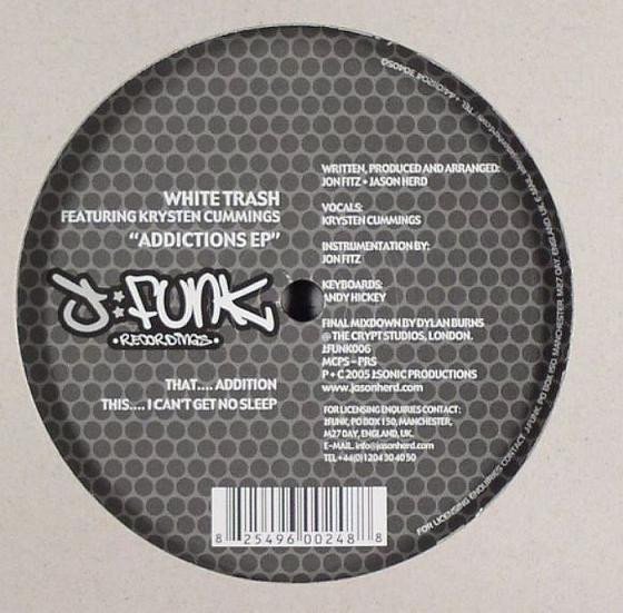 White Trash - Addictions EP | J:Funk Recordings (J:FUNK006)