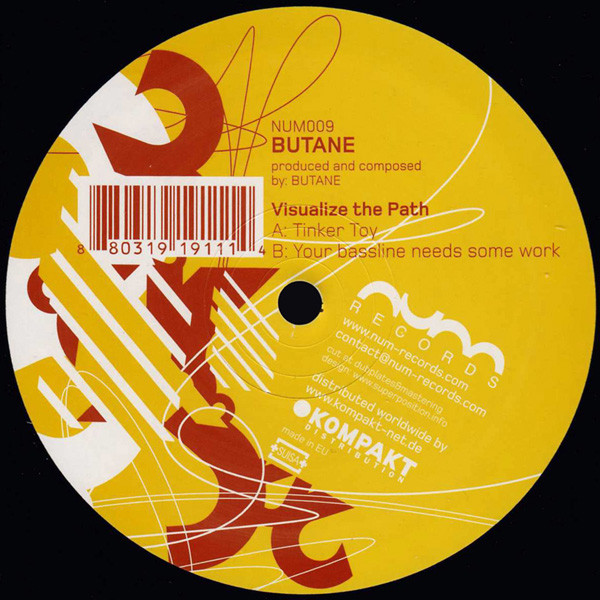 Butane - Visualize The Path | Num Records (NUM009)