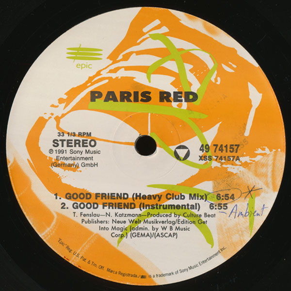 Paris Red - Good Friend | Epic (49 74157) - 2 Paris Red - Good Friend | Epic (49 74157) - 2