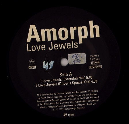 Amorph - Love Jewels | Formaldehyd (form 041)