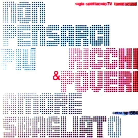 Ricchi E Poveri - Non Pensarci Più / Amore Sbagliato | Cetra (SP 1564) Ricchi E Poveri - Non Pensarci Più / Amore Sbagliato | Cetra (SP 1564)