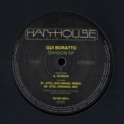 Gui Boratto - Division EP | Harthouse Mannheim (HH MA 005-6)