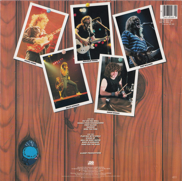 AC/DC - Fly On The Wall | Atlantic (781 263-1) - 2 AC/DC - Fly On The Wall | Atlantic (781 263-1) - 2