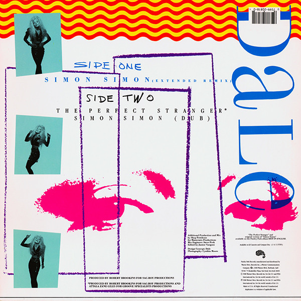 Dale Bozzio - Simon Simon | Paisley Park (9 20818-0)