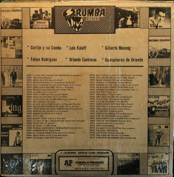 Cortijo Y Su Combo Con Ismael Rivera - Cortijo En New York | Rumba Records (RLP 55515) - 2 Cortijo Y Su Combo Con Ismael Rivera - Cortijo En New York | Rumba Records (RLP 55515) - 2