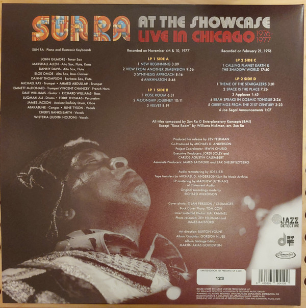 Sun Ra - At The Showcase Live In Chicago 1976-1977 | Deep Digs Music Group (DDJD-014) - 2 Sun Ra - At The Showcase Live In Chicago 1976-1977 | Deep Digs Music Group (DDJD-014) - 2