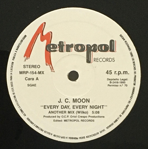 J.C. Moon - Every Day, Every Night | Metropol Records (MRP-154-MX) - main