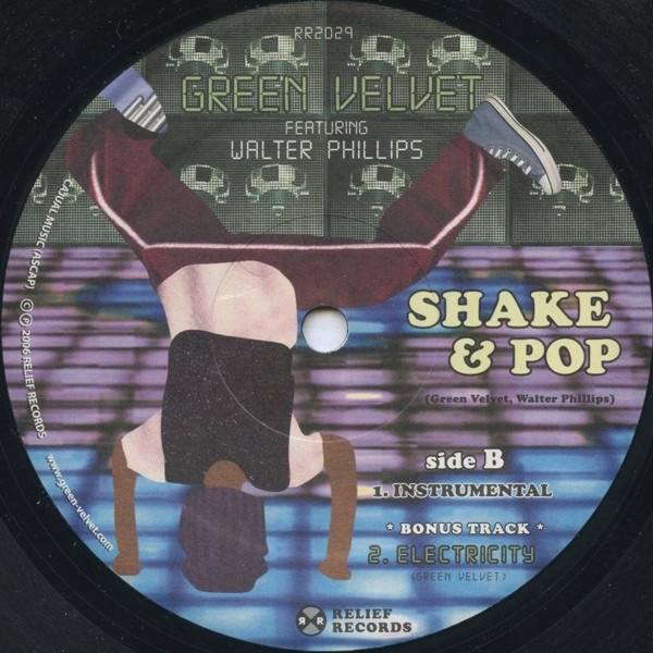 Green Velvet - Shake & Pop | Relief Records (RR2029) - 2