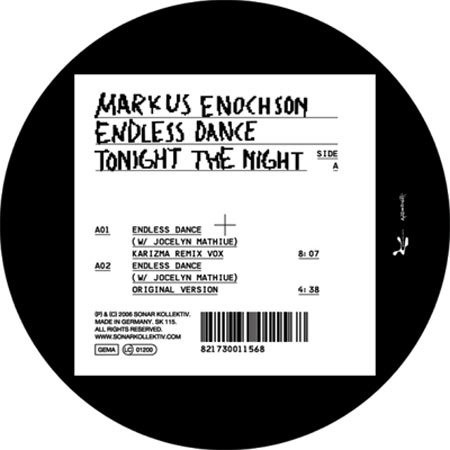 Markus Enochson - Endless Dance / Tonight The Night | Sonar Kollektiv (SK115) - main