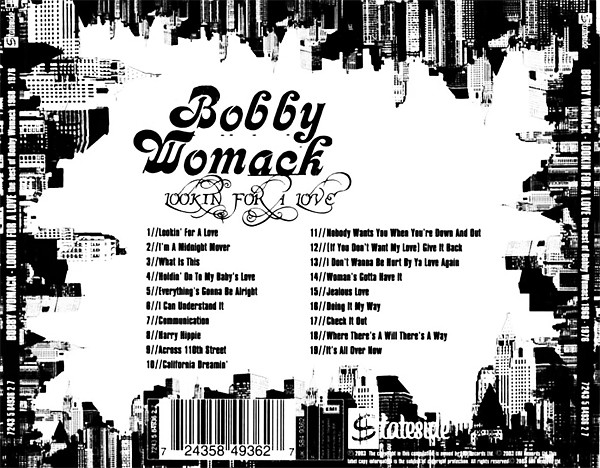Bobby Womack - Lookin For A Love (The Best Of Bobby Womack 1968 - 1976) | Stateside (7243 5 84936 2 7) - 3 Bobby Womack - Lookin For A Love (The Best Of Bobby Womack 1968 - 1976) | Stateside (7243 5 84936 2 7) - 3