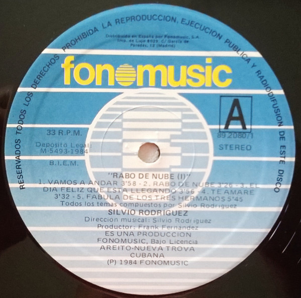 Silvio Rodríguez - Rabo De Nube | Fonomusic (89.2080/1) - 3 Silvio Rodríguez - Rabo De Nube | Fonomusic (89.2080/1) - 3