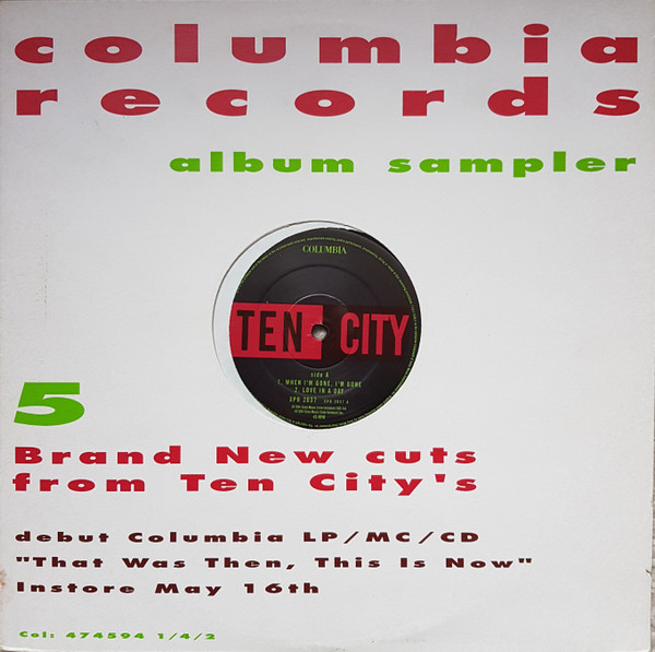 Ten City - That Was Then, This Is Now | Columbia (XPR 2037)