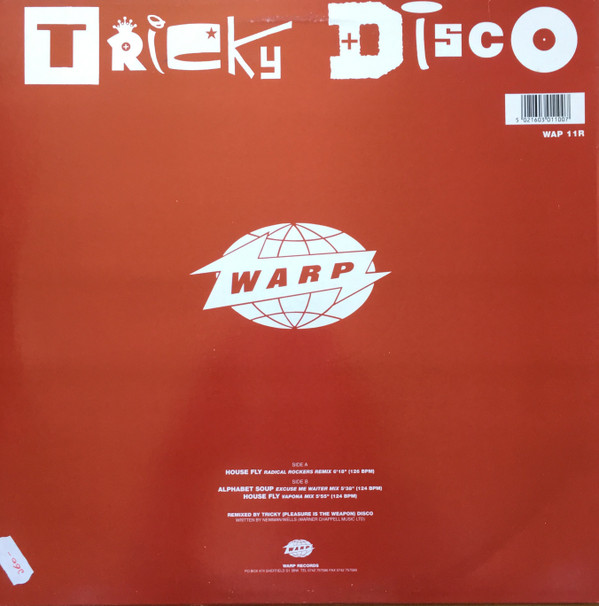 Tricky Disco - House Fly (Radical Rockers Remix) | Warp Records (WAP 11R) - 2