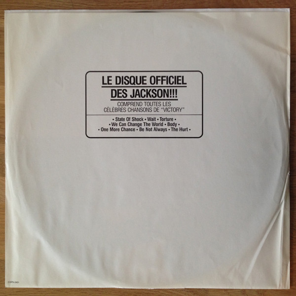 The Jacksons - Kellogg's And The Jacksons - For The Taste Of Victory | Epic (8E8-39576) - 4