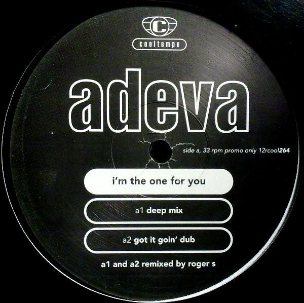 Adeva - I'm The One For You | Cooltempo (12rcool264)