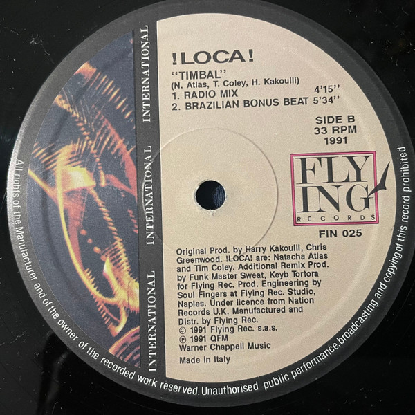 !Loca! - Timbal | Flying International (FIN 025) - 2 !Loca! - Timbal | Flying International (FIN 025) - 2