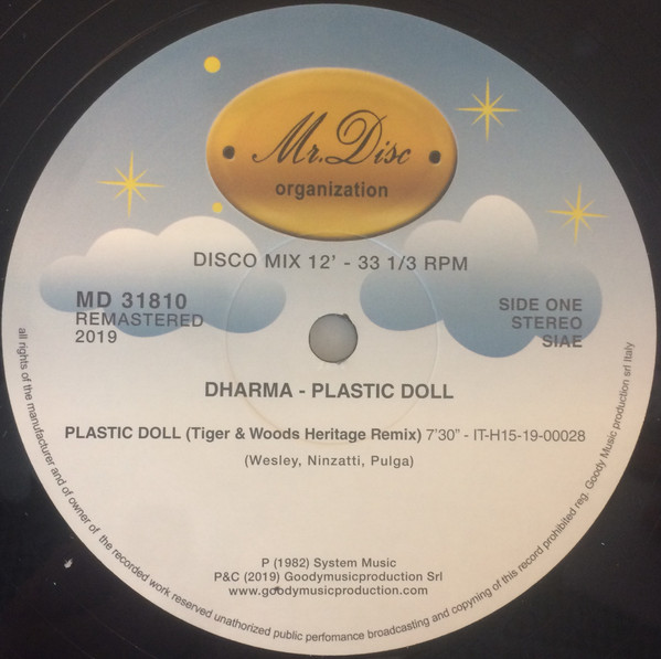 Dharma - Plastic Doll | Mr. Disc Organization (MD 31810)