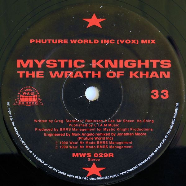 Mystic Knights - The Wrath Of Khan (Remixes) | WAU! Mr. Modo Recordings (MWS 029R) - 3
