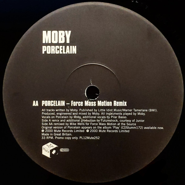 Moby - Porcelain (Promo 2) | Mute (PL12Mute252) - 4 Moby - Porcelain (Promo 2) | Mute (PL12Mute252) - 4