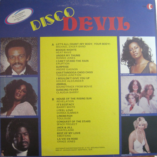 Various - Disco Devil | K-tel (TC 249M)
