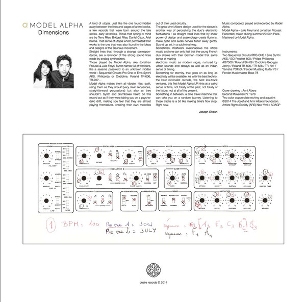 Model Alpha - Dimensions | Desire Records (DSR122LP) - 4 Model Alpha - Dimensions | Desire Records (DSR122LP) - 4