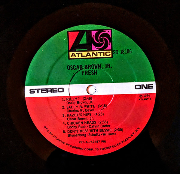 Oscar Brown Jr. - Fresh | Atlantic (SD 18106) - 3