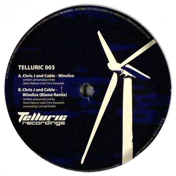 Chris J And Cable - Winslice | Telluric Recordings (TELLURIC 003)