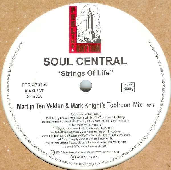 Soul Central - Strings Of Life | Feel The Rhythm (FTR 4201-6) - 2
