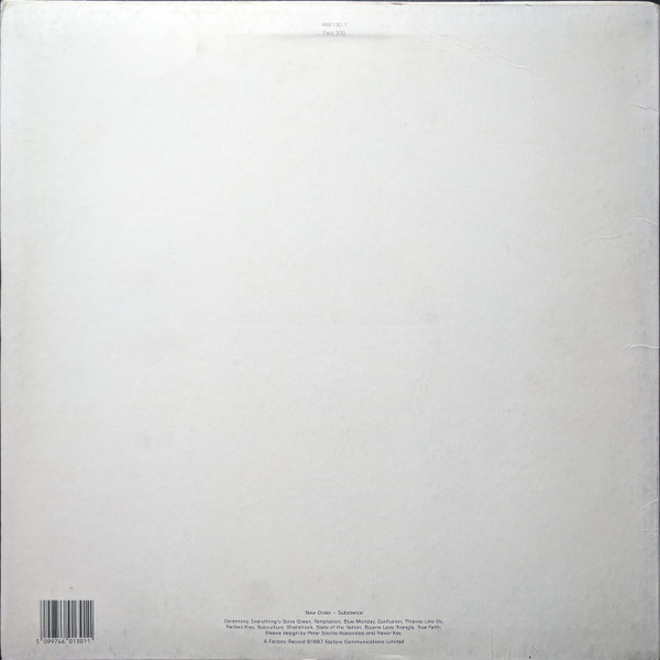 New Order - Substance | Factory Records Australasia (Fact 200) - 2