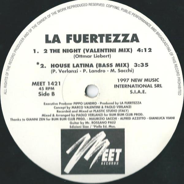 La Fuertezza - 2 The Night | Meet Records (MEET 1421) - 4 La Fuertezza - 2 The Night | Meet Records (MEET 1421) - 4