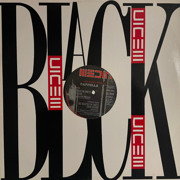 Cappella - Be Master In One's Own House (Remix) | Media Records (MR 556)