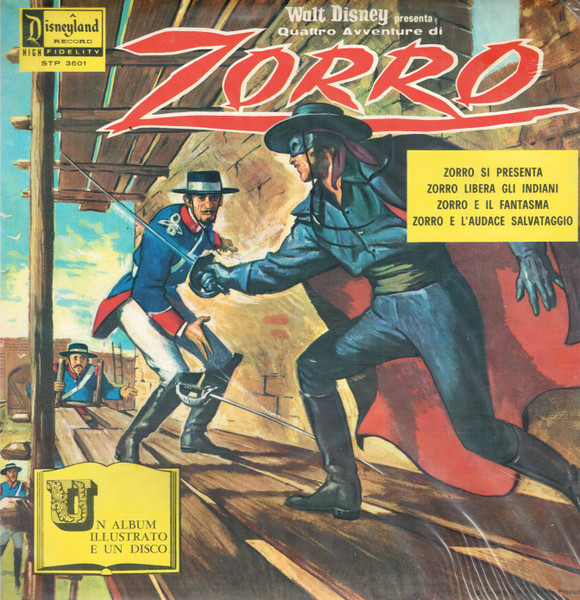 William Lava - Quattro Avventure di Zorro | Disneyland (STP 3601) - main