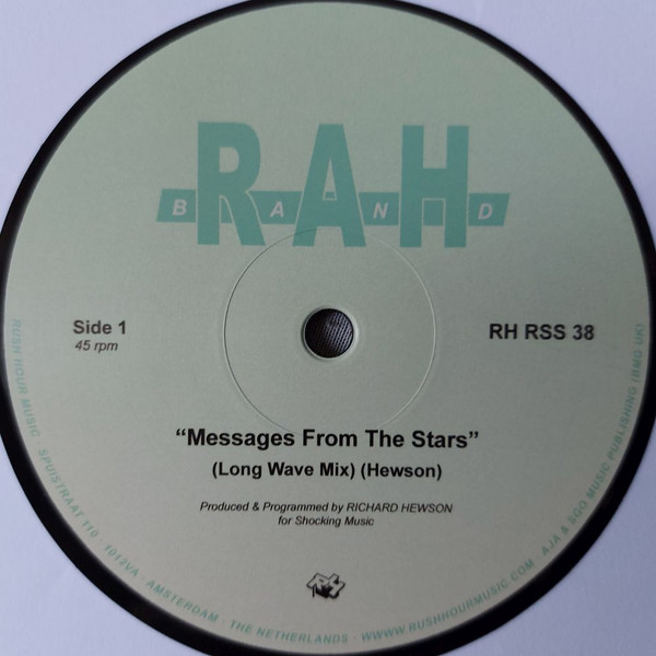 RAH Band - Messages From The Stars | Rush Hour (RH RSS 38) - 2