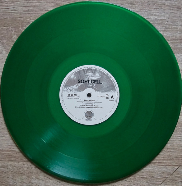 Soft Cell - Memorabilia | Vertigo (GDR001) - 3