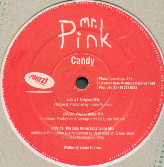 Mr. Pink - Candy | Phuzz! Recordings (HUZZ 003) - 2