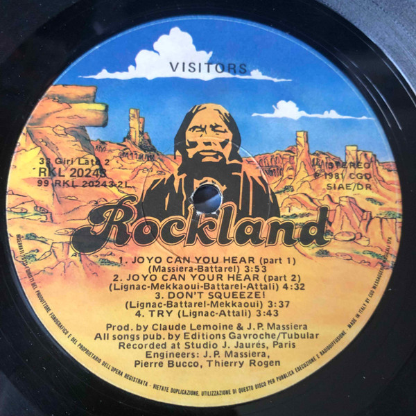 Visitors - Visitors | Rockland Records (RKL 20243) - 5