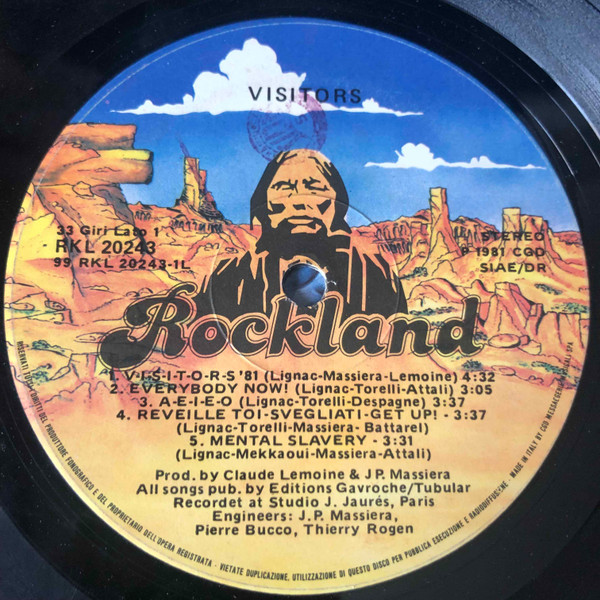 Visitors - Visitors | Rockland Records (RKL 20243) - 4