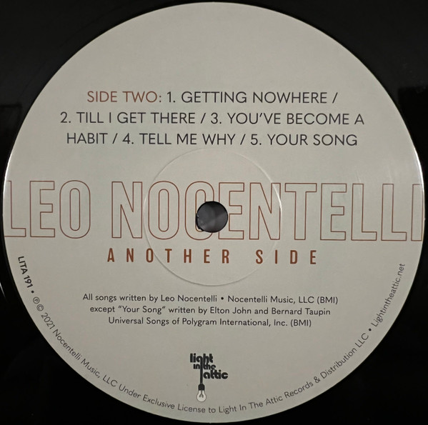 Leo Nocentelli - Another Side LP | Light In The Attic (LITA 191) - 2
