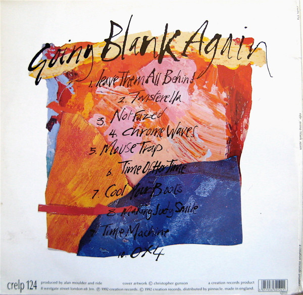 Ride - Going Blank Again | Creation Records (crelp 124) - 2