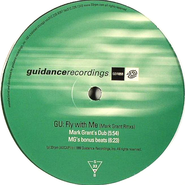 Glenn Underground - Fly With Me (Mark Grant Rmxs) | Guidance Recordings (GDR059) - 2