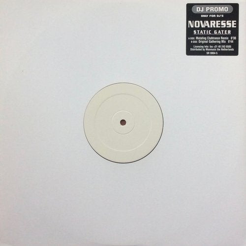 Novaresse - Static Gater | Silicon Recordings (SR 9904-5)